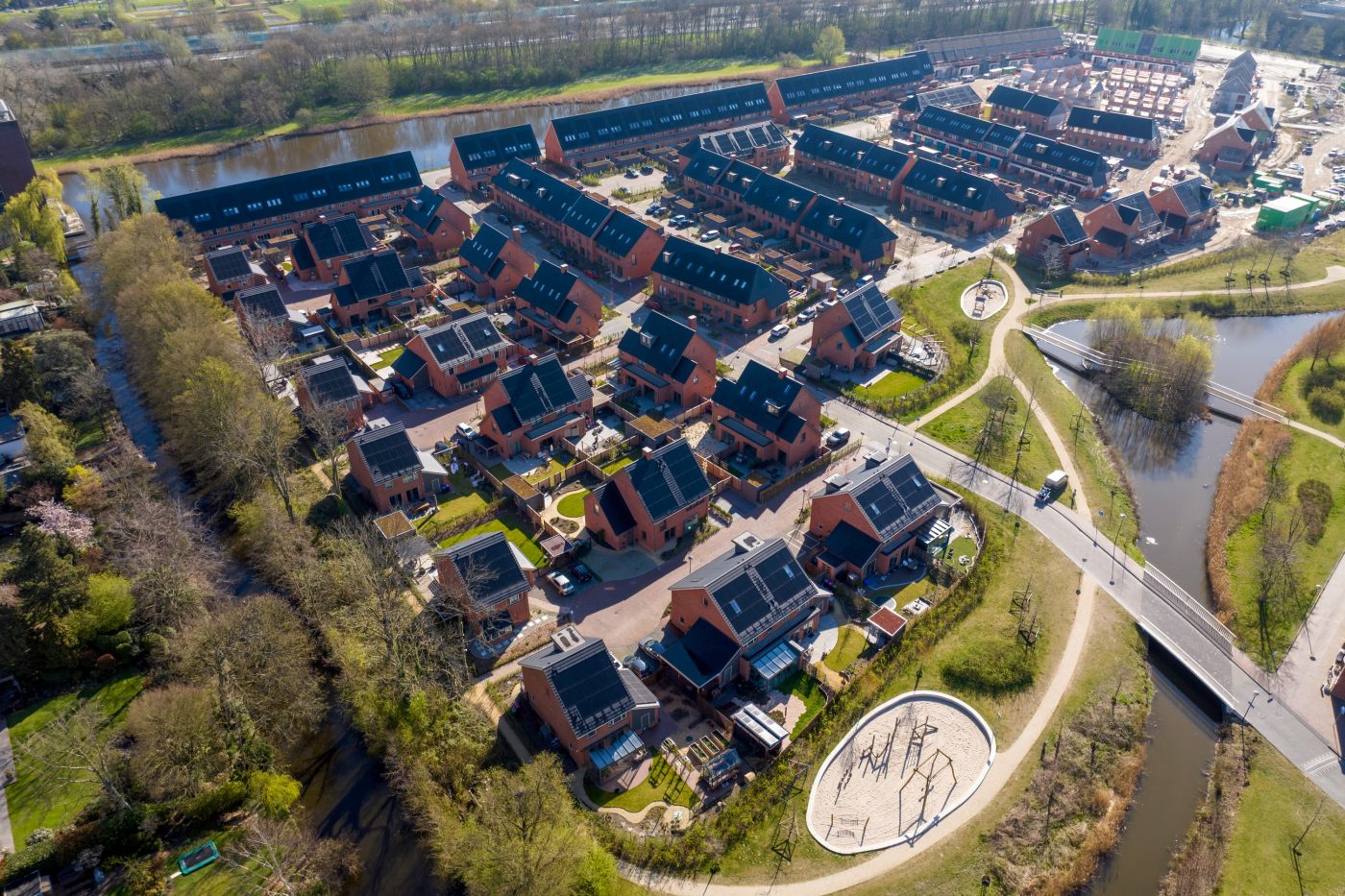 New construction project with the Wevolt X-Frame | Grasbuurt, Delft